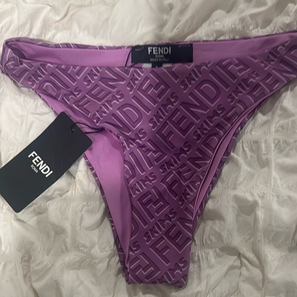 other Other - Fendi DUP Purple Women's Bikini Bottom **DUP**